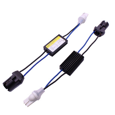 YUNPICAR 2PCS T10 168 194 LED posūkio signalų dekoderis, skirtas įspėjimo panaikinimo adapterio laisvos apkrovos rezistorius