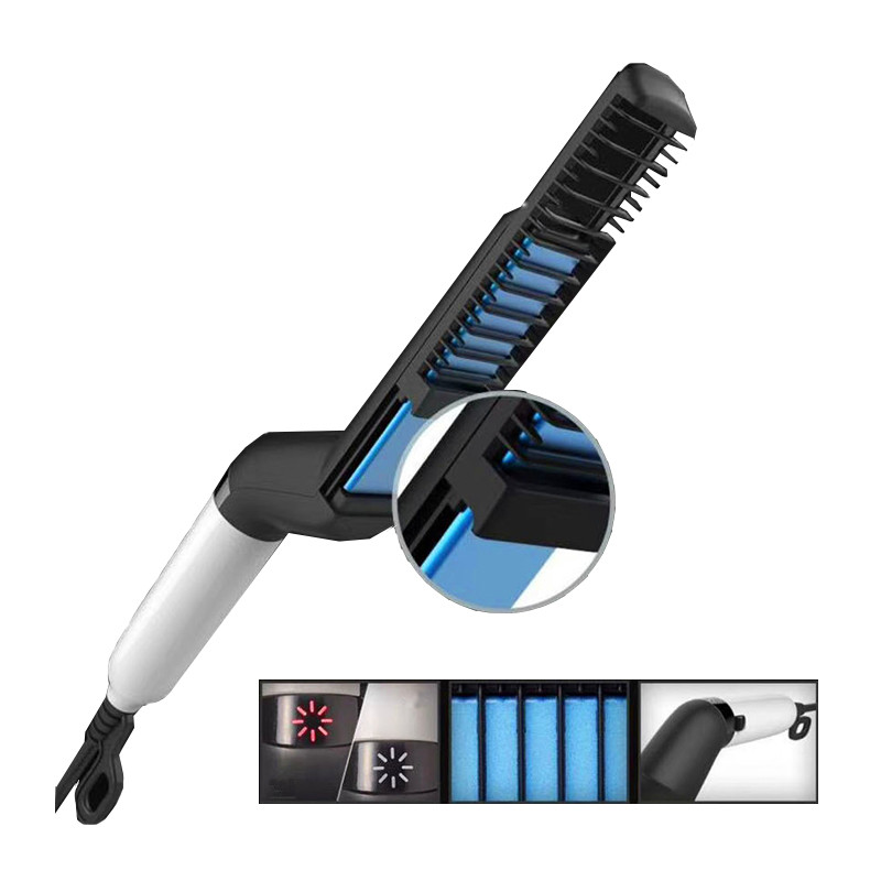 Multifunktsionaalne elektriline juuksekammihari habemesirgendaja habeme sirgendaja kamm Sirgete juuste lokirullide kujundamise tööriistad