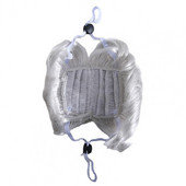 Hubane koeraparukas, keskmise lõhenemisega dekoratiivne mugav kassi juuksepael, lemmikloomade ristumise rekvisiidid