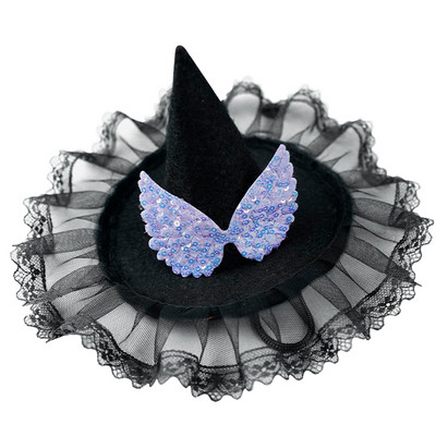 Halloweeni lemmikloomaga kaunistatud müts Pidulik kutsikas armas multikate kaunistused majapidu koerte nõia nipsasjakesed pühade siseruumides lemmikloomatarbed