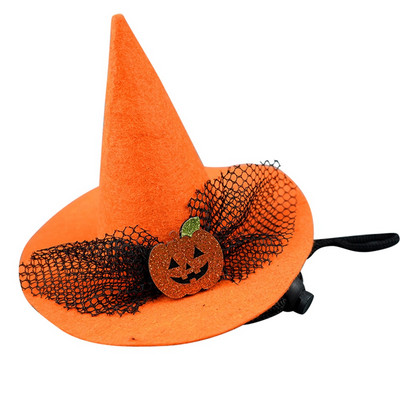 Halloweeni lemmikloomaga kaunistatud müts Pidulik kutsikas armas multikate kaunistused majapidu koerte nõia nipsasjakesed pühade siseruumides lemmikloomatarbed