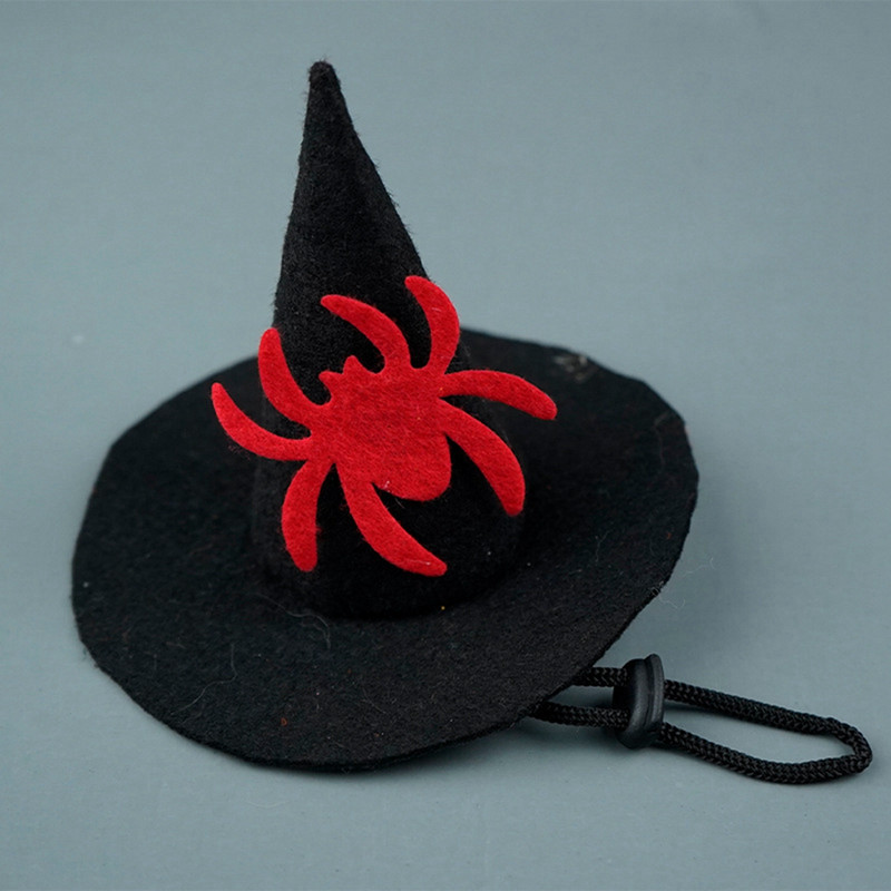 Halloweeni lemmikloomaga kaunistatud müts Pidulik kutsikas armas multikate kaunistused majapidu koerte nõia nipsasjakesed pühade siseruumides lemmikloomatarbed