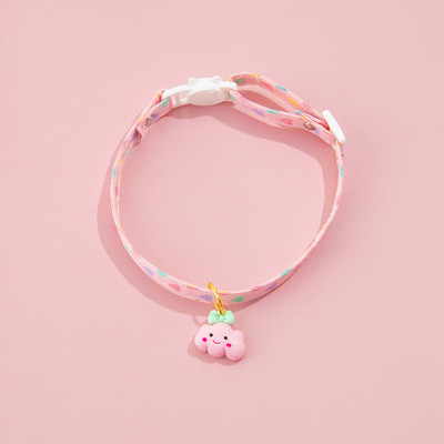 Armas reguleeritav turvapandlaga kutsika kaelarihm Väikese kassi kaelarihm, trükitud mustriga südame kael, dekoratiivne kaelarihm lemmikloomade ehtetarbed