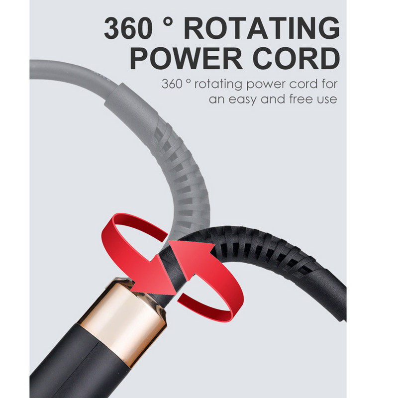 2 u 1 Pegla za kosu Muški češalj za bradu Turmalin Keramička četka za uvijač kose Češalj za kosu Pegla za kovrčanje kose Četka za kosu