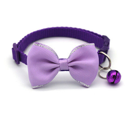 1PC ogrlice za kućne ljubimce Nove mašne za kućne ljubimce Ogrlice sa zvonom Slatke ogrlice za mačke Nabavke za kućne ljubimce Višebojni podesivi alat za presvlačenje kućnih ljubimaca Pribor za kućne ljubimce