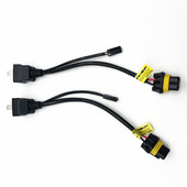 1vnt Mažo xenon 55W H4 valdiklis Relės laidų laidas 4300K-8000K geltonas biksenoninis H4 lemputė H/L toli arti šviesos