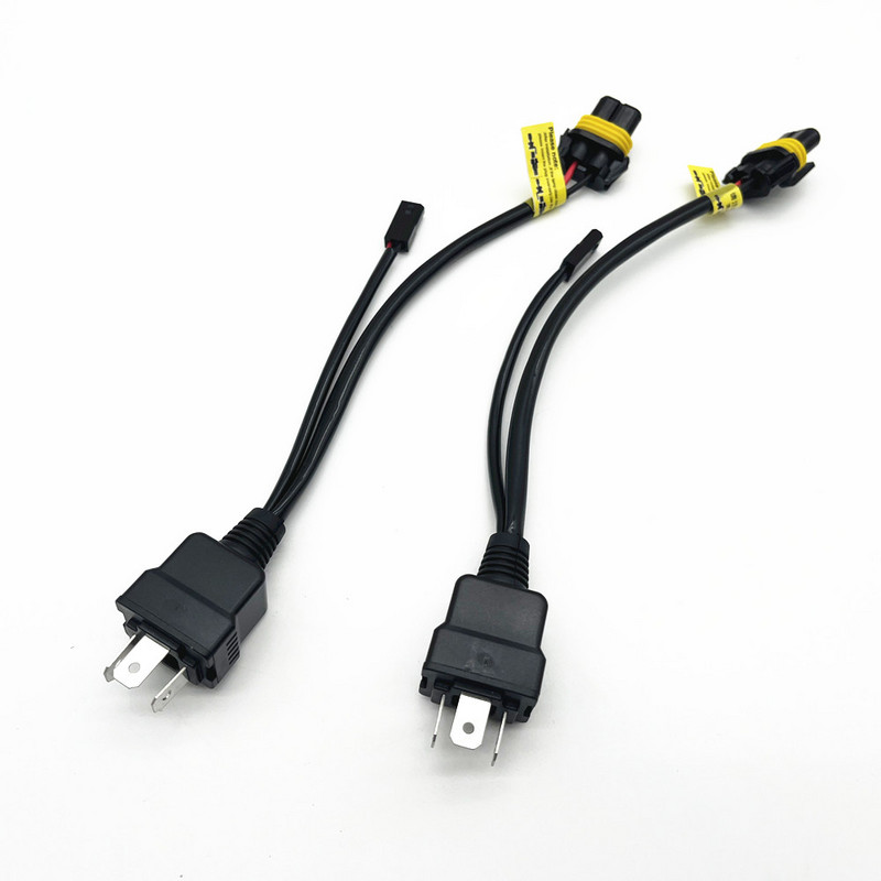 1vnt Mažo xenon 55W H4 valdiklis Relės laidų laidas 4300K-8000K geltonas biksenoninis H4 lemputė H/L toli arti šviesos