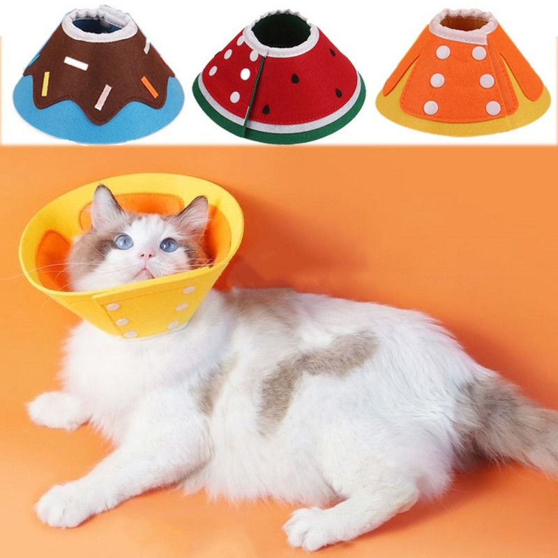 Pehmed Elizabethani kaelarihmad lakkumisvastased Elizabethani sõrmus praktilised kassikoonused lemmikloomadele pärast operatsiooni küünte lõikamiseks