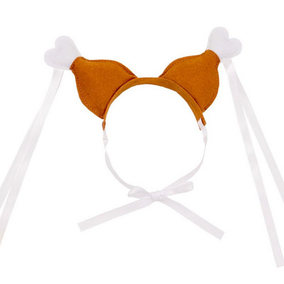 Pehme naljakas kanajala kujuga reguleeritav lemmiklooma peapael Lemmiklooma sünnipäevapeo juuksekaunistus peakate Koeratarbed