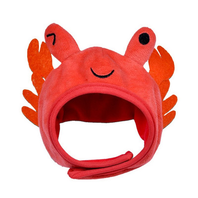 Halloween húsvéti kisállat jelmez Újdonság Rák Homár Béka Kalap macska kölyökkutyához Kutya sapka Puha fejfedő születésnapi bulihoz