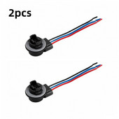 2 ks 3157 12V adaptér pre auto LED svetlá, príslušenstvo pre konektory smerových svetiel / automobilových prístrojov