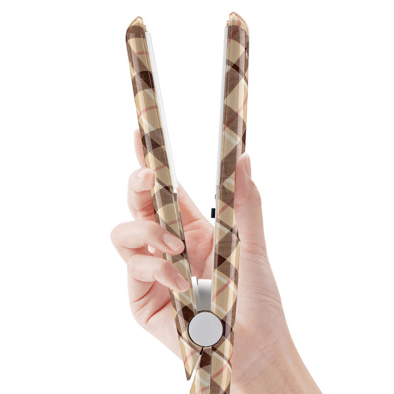 Nova elektronička keramička brza pegla za kosu, prijenosna mini glačala za kosu Mokro/sušilo pegle za kosu Profesionalna EU