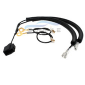 1 vnt. skirtas Yaris vios Fs YARiS L YARiS X CROSS Vetlanda Modifikuota sraigių rago nepertraukiama linija, padalinta į du kištukus