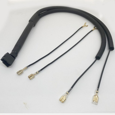 1 vnt. skirtas Yaris vios Fs YARiS L YARiS X CROSS Vetlanda Modifikuota sraigių rago nepertraukiama linija, padalinta į du kištukus