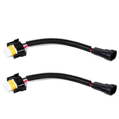 1 par prednjih svjetala za automobil H11 H8 Ženski na muški produžni kabelski svežanj Produžne žice s keramičkim konektorom