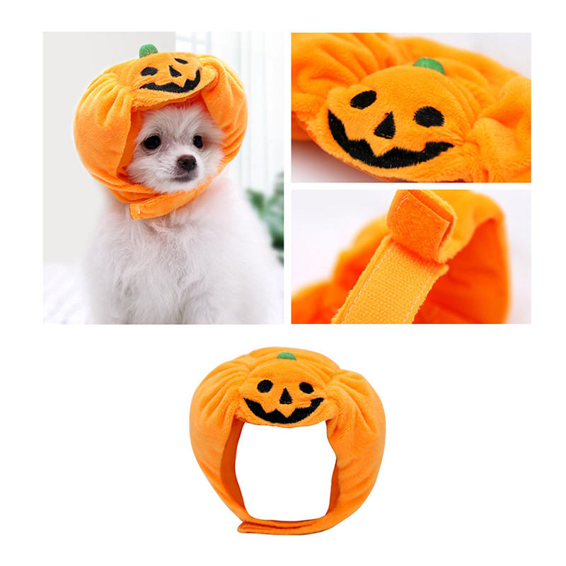 Armas lemmikloomamüts Halloweeni kõrvits Lemmiklooma koera kassi müts Kleit Peakate Väikese koera kassi cosplay kostüüm Dekoratiivne müts Lemmikloomatarvikud