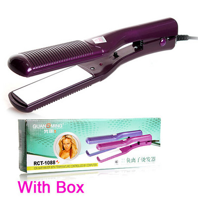 Profesionalūs plaukų tiesintuvai Keraminės dangos plokštės plaukų tiesintuvai suktukai Plokšti lygintuvai salono plaukų lygintuvai