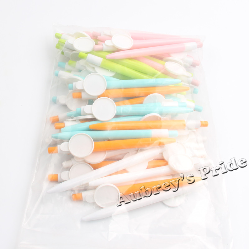 5, 10 vnt. rutulinis rašiklis BE 1 colio 25 mm plokščio metalinio mygtuko ženkliuko mygtuko gamintojas Metalinis nugarėlė mygtuko reikmenys