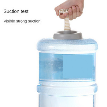 Меки гумени вендузи, почистващ препарат за блокиране, спирален модел, плътно свързан удебелен инструмент за мивка от PVC Силна способност за адсорбция