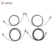 Patvarus juodas TOSLink šviesolaidinis skaitmeninis garso kabelis 1,5M 2M 3M 5M