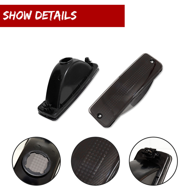 Κάλυμμα φλας μπροστινού προφυλακτήρα αυτοκινήτου Για Toyota Pick Up 1989-1995 & Για Toyota 4Runner 1990-1991, Χωρίς λάμπα / πρίζα