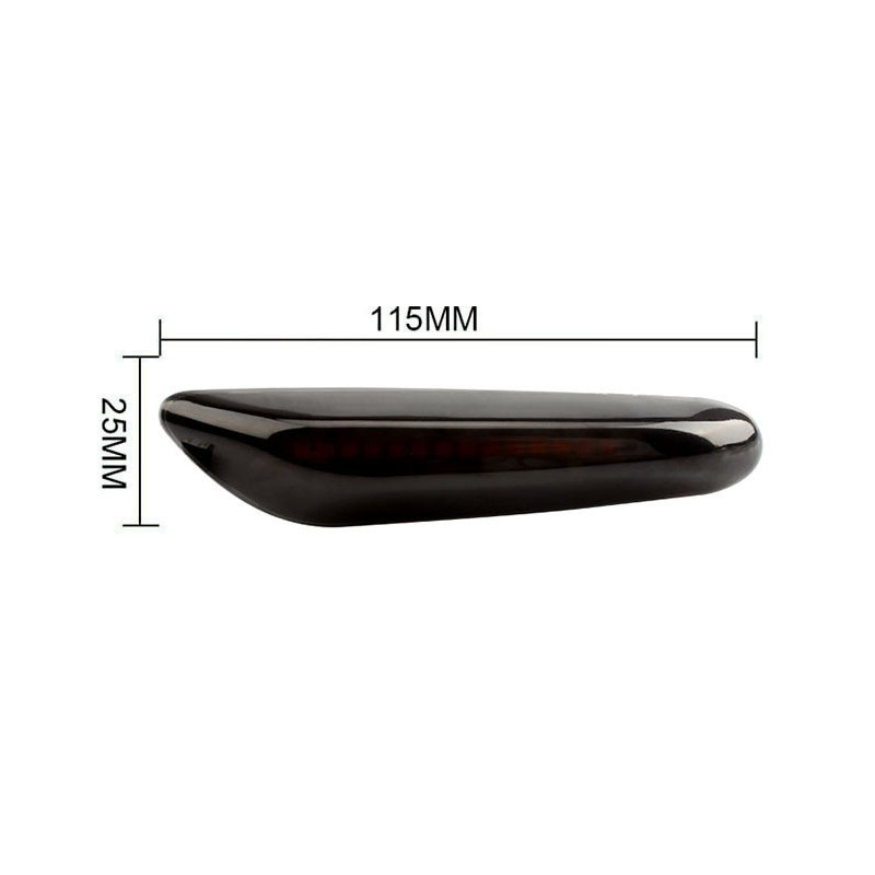 2 бр./компл. автомобилни мигачи странични габаритни светлини странични светодиодни индикатори аксесоари за BMW E90 E91 E92 E60 E87 E46 X1 X3