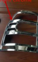 2 osa V97 või V87 tagatuled kroom või must raam Pajero tagatule kate jaoks Montero hoiatustulede kaitse jaoks Shogunile