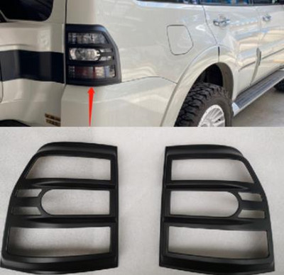 2 osa V97 või V87 tagatuled kroom või must raam Pajero tagatule kate jaoks Montero hoiatustulede kaitse jaoks Shogunile