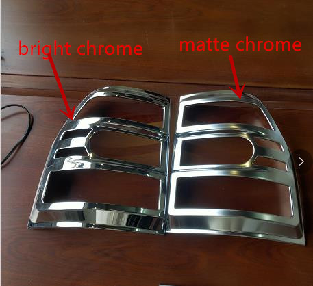 2 osa V97 või V87 tagatuled kroom või must raam Pajero tagatule kate jaoks Montero hoiatustulede kaitse jaoks Shogunile