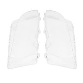 1 paar eesmist vasakut + paremat esilaterna läbipaistvast plastikust objektiivi kate BMW E46 3-seeria 4DR 2002-2005 jaoks