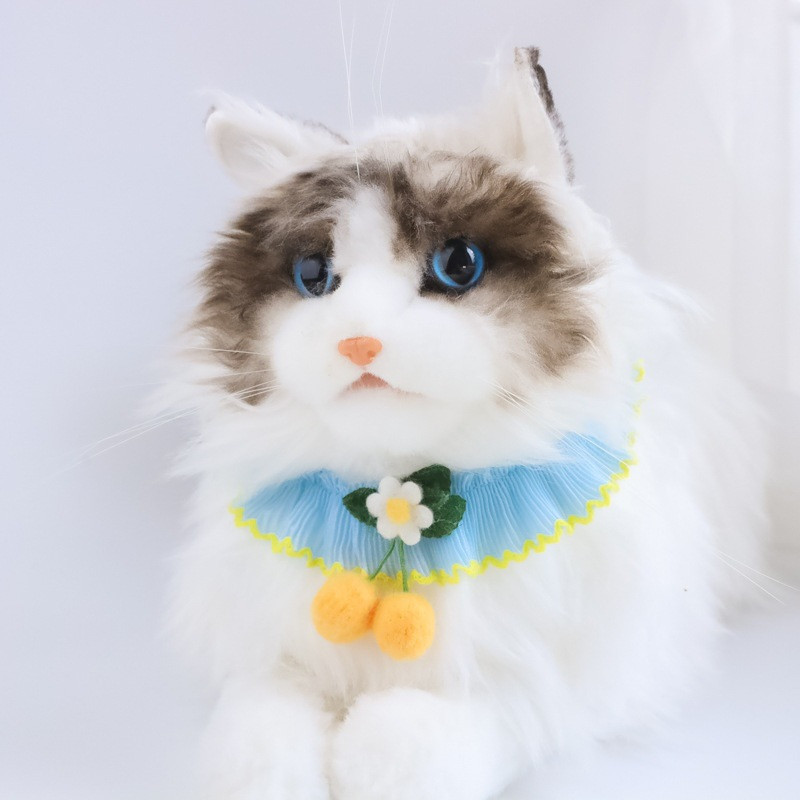 Lemmiklooma kaelarihmad Kassi kaelarihmad Koerte pits vibusõlme ehted kirsikujuline õie kaunistus kaelarihm armas armas kassitarvikud lemmikloomatarbed