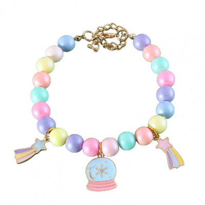 Naminių gyvūnėlių antkaklio pakabukų dekoras Šventinis puošmena derva šuniukų kačių karoliai gimtadienio vakarėliui šunims aksesuarai Chihuahua cosas de cadena