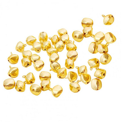 Dekoratív, erős, színes barkácsolás fém kézműves laza csengőgyöngy karácsonyi kellék