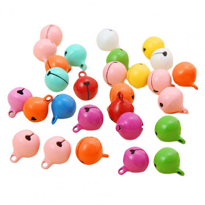 Dekoratív, erős, színes barkácsolás fém kézműves laza csengőgyöngy karácsonyi kellék