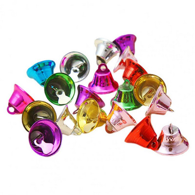 Dekoratív, erős, színes barkácsolás fém kézműves laza csengőgyöngy karácsonyi kellék