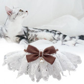 Σαλιάρα με κασκόλ για σκύλο Κομψό κουτάβι γάτα λαιμόκοψη Κύκλος κασκόλ Φουλάρι σαλιάρα για κατοικίδιο σαλιάρα για σκύλο Κολιέ σαλιάρα κασκόλ Καθημερινή συναρμολόγηση