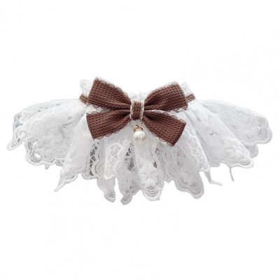 Σαλιάρα με κασκόλ για σκύλο Κομψό κουτάβι γάτα λαιμόκοψη Κύκλος κασκόλ Φουλάρι σαλιάρα για κατοικίδιο σαλιάρα για σκύλο Κολιέ σαλιάρα κασκόλ Καθημερινή συναρμολόγηση