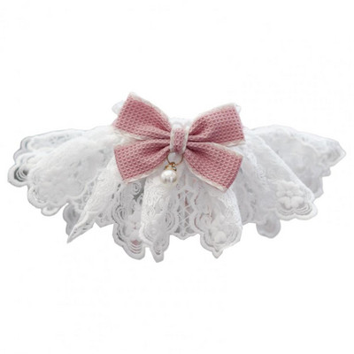 Σαλιάρα με κασκόλ για σκύλο Κομψό κουτάβι γάτα λαιμόκοψη Κύκλος κασκόλ Φουλάρι σαλιάρα για κατοικίδιο σαλιάρα για σκύλο Κολιέ σαλιάρα κασκόλ Καθημερινή συναρμολόγηση