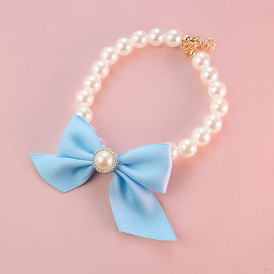 Lemmiklooma kaelarihmad Printsessi vibu kaelakee kutsikale kassile Reguleeritav armas pitspärliga kikipuu kassipoega koera kaelarihm lemmiklooma pulmapeo kingitus