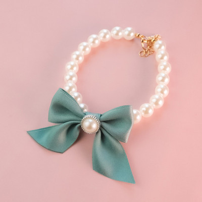 Lemmiklooma kaelarihmad Printsessi vibu kaelakee kutsikale kassile Reguleeritav armas pitspärliga kikipuu kassipoega koera kaelarihm lemmiklooma pulmapeo kingitus