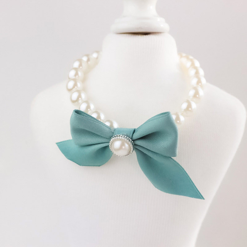 Lemmiklooma kaelarihmad Printsessi vibu kaelakee kutsikale kassile Reguleeritav armas pitspärliga kikipuu kassipoega koera kaelarihm lemmiklooma pulmapeo kingitus