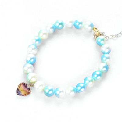 Lemmiklooma kaelakee imetlusväärne dekoratiivne reguleeritava suurusega pärlmutrist mitmevärviline armastuskassi kaelakee õues kasutamiseks