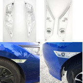 Για Honda Civic 2016 2017 2018 Amber Led Side Marker Φανάρι φλας / Λευκό Φωτιστικό Θέσης 2 τμχ