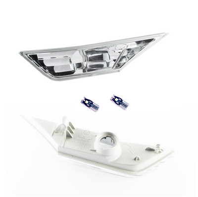Για Honda Civic 2016 2017 2018 Amber Led Side Marker Φανάρι φλας / Λευκό Φωτιστικό Θέσης 2 τμχ