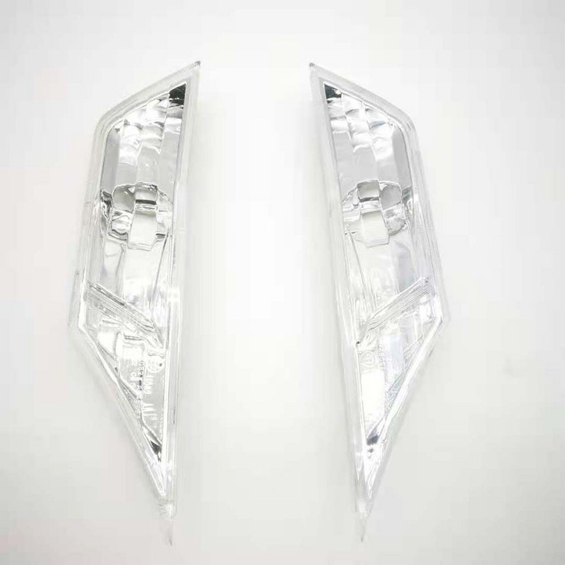 За Honda Civic 2016 2017 2018 кехлибарени светодиодни странични габаритни мигачи / бели габаритни светлини 2бр.