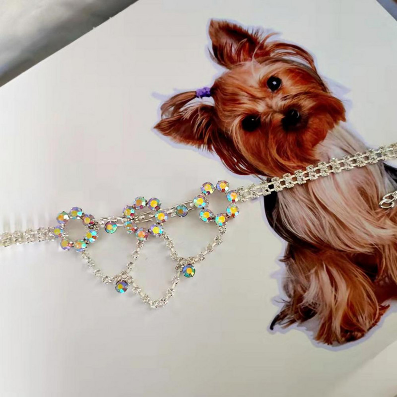 Kutsika kaelakee metallist pandlaga reguleeritav peokleit Lemmikkivist kaelakee ehted koeratarbed