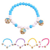 Dorakitten 1 buc. Guler creativ pentru animale de companie, decor cu clopot, cu margele elastice, guler pentru caine, colier pentru animale de companie, bijuterii, accesorii pentru îmbrăcăminte, accesorii pentru animale de companie