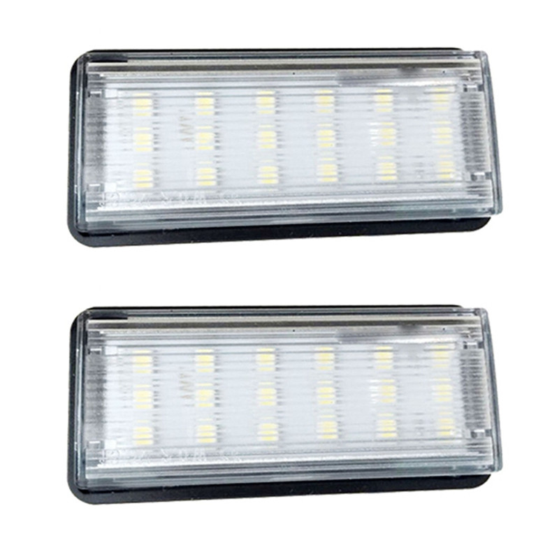 1 чифт осветление за регистрационния номер на автомобила осветление за регистрационния номер и 4 бр. капак на бутона за заключване на вратата на автомобила за Mercedes-Benz