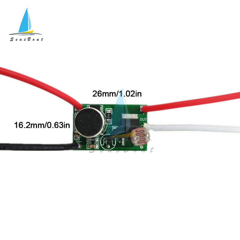 DC3-30V 1A 4A niskonaponski prekidač glasovnog upravljanja s fotootpornikom Osvjetljenje modula prekidača zvuka 5-10LUX