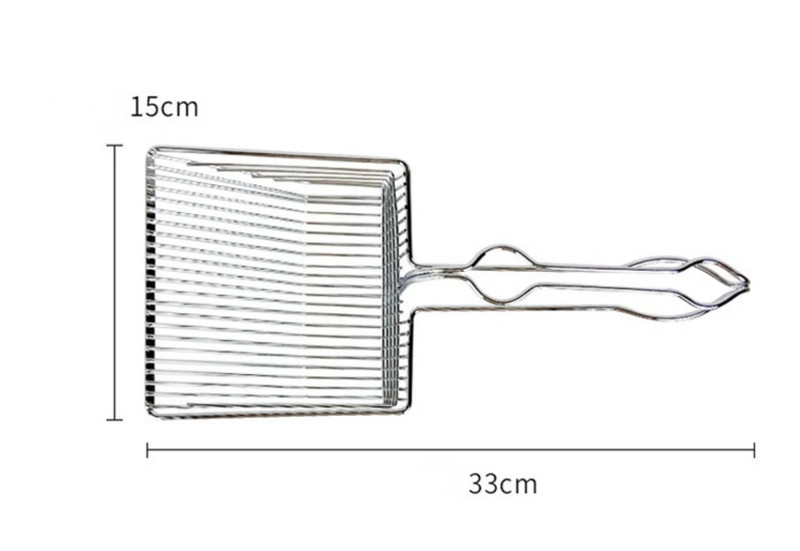 Απορρίμματα γάτας Φτυάρι ξύλινη λαβή απορριμμάτων γάτας φτυάρι καθαρισμού τουαλέτας εργαλεία φτυάρι καθαρισμού κατοικίδιων προμήθειες Προϊόντα για κατοικίδια γάτες